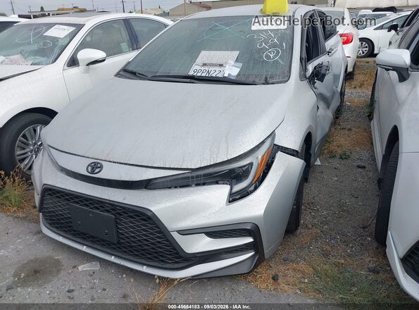 5YFS4MCE0RP213450 2024 TOYOTA COROLLA Silver Սալոնի հետևի տեսք