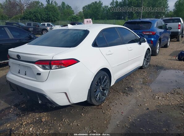 5YFS4MCE0SP237298 2025 TOYOTA COROLLA White უკანა მარჯვენა