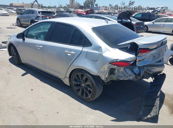 5YFS4MCE0SP243294 2025 TOYOTA COROLLA Silver Задня ліва чверть
