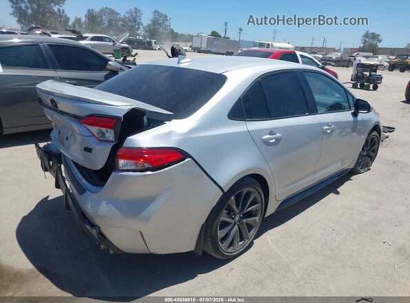 5YFS4MCE0SP243294 2025 TOYOTA COROLLA Silver Задня права чверть
