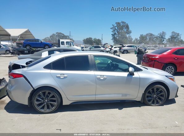 5YFS4MCE0SP243294 2025 TOYOTA COROLLA Silver Вид задньої частини салону