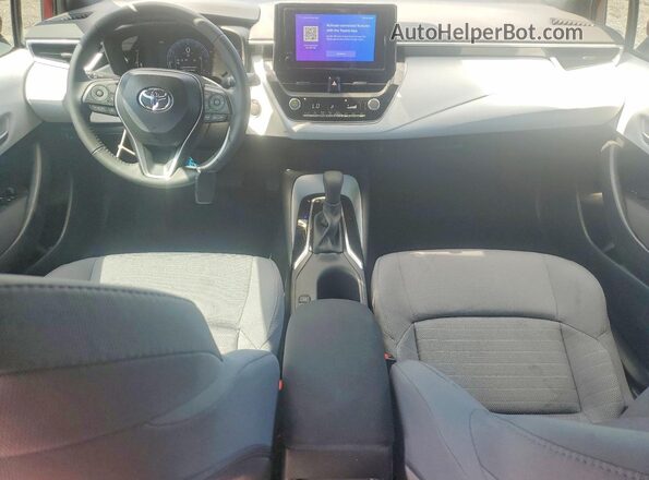 5YFS4MCE0TP269802 2026 TOYOTA COROLLA Maroon Առջևի վահանակի տեսք