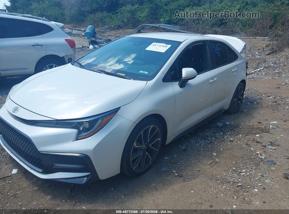 5YFS4MCE1MP063437 2021 TOYOTA COROLLA White Front left