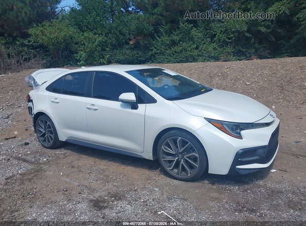 5YFS4MCE1MP063437 2021 TOYOTA COROLLA White Rear interior view