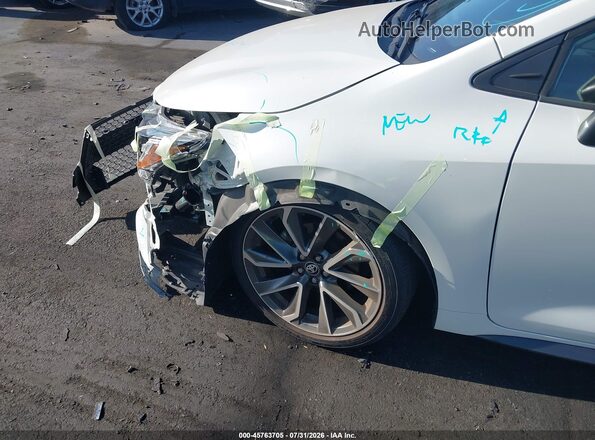 5YFS4MCE1MP065852 2021 TOYOTA COROLLA White წინა ხედი