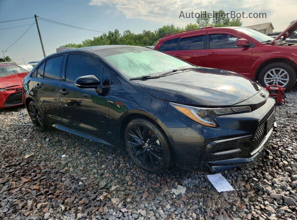 5YFS4MCE1MP067519 2021 TOYOTA COROLLA Black წინა მარჯვენა