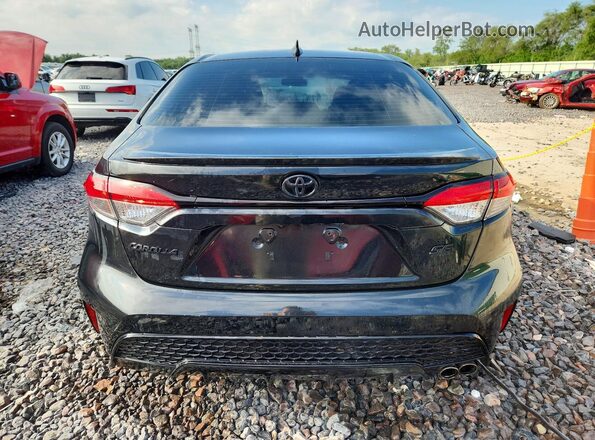 5YFS4MCE1MP067519 2021 TOYOTA COROLLA Black უკანა ხედი