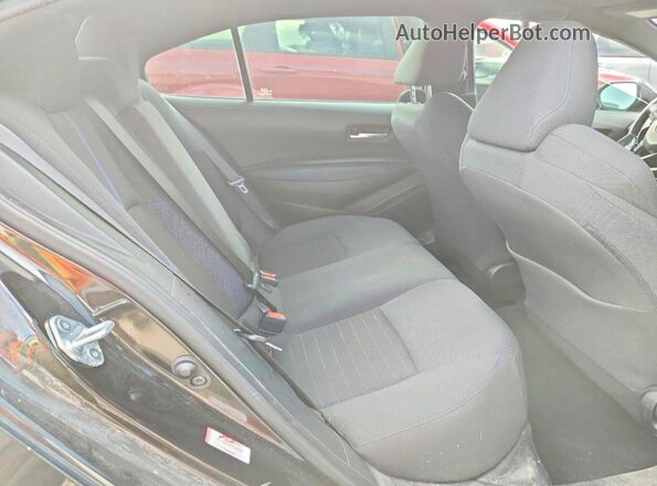5YFS4MCE1MP067519 2021 TOYOTA COROLLA Black უკანა სავარძლების ხედი