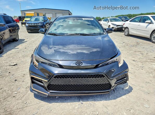 5YFS4MCE1MP089519 2021 TOYOTA COROLLA Black Դիմացի տեսք
