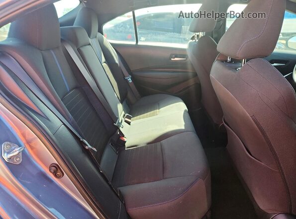5YFS4MCE1MP095577 2021 TOYOTA COROLLA Blue Rear seats view