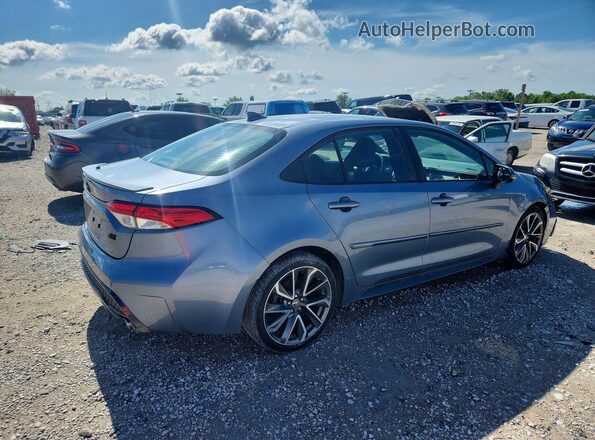 5YFS4MCE1MP095577 2021 TOYOTA COROLLA Blue Rear right