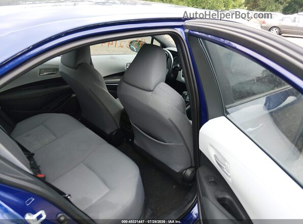 5YFS4MCE1MP096454 2021 TOYOTA COROLLA Blue Vista de la etiqueta del VIN