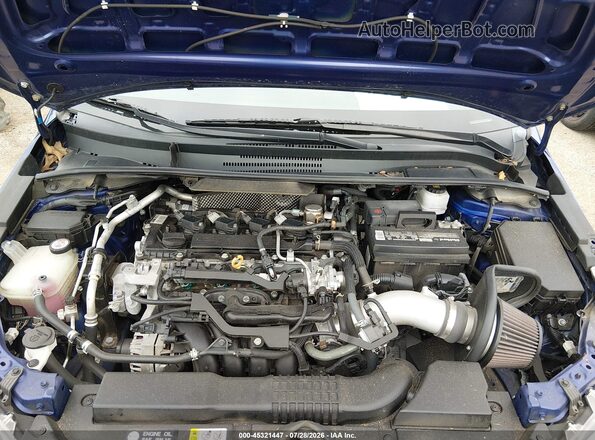 5YFS4MCE1MP096454 2021 TOYOTA COROLLA Blue Vista trasera