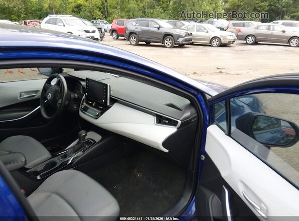 5YFS4MCE1MP096454 2021 TOYOTA COROLLA Blue Vista interior delantera