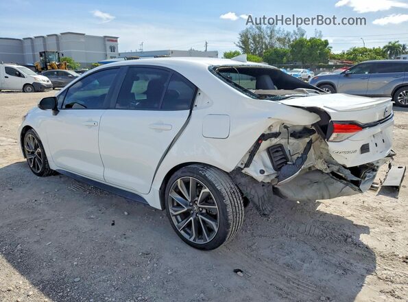5YFS4MCE1NP099890 2022 TOYOTA COROLLA White უკანა მარცხენა