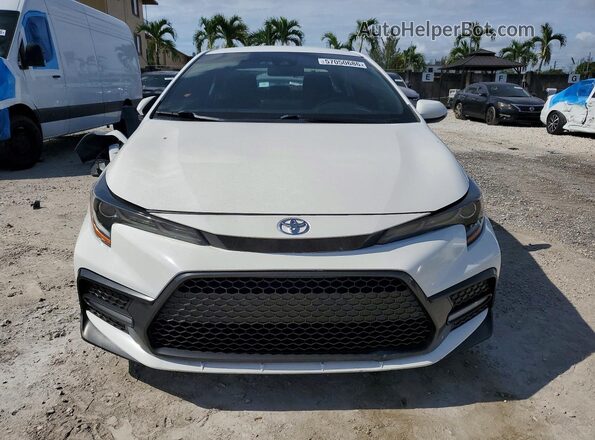 5YFS4MCE1NP099890 2022 TOYOTA COROLLA White წინა ხედი