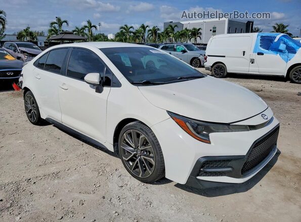 5YFS4MCE1NP099890 2022 TOYOTA COROLLA White წინა მარჯვენა