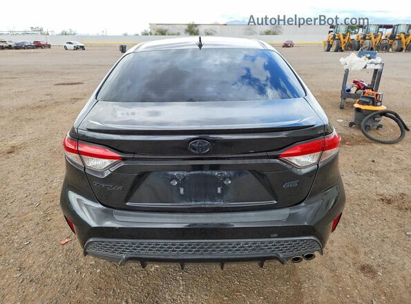 5YFS4MCE1NP121628 2022 TOYOTA COROLLA Black Հետևի տեսք