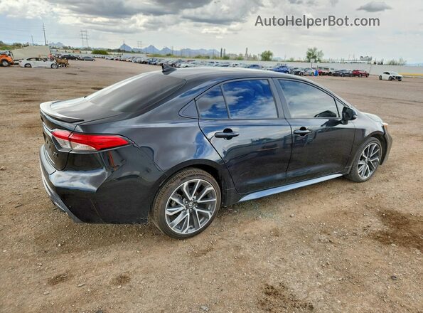 5YFS4MCE1NP121628 2022 TOYOTA COROLLA Black Հետևի աջ
