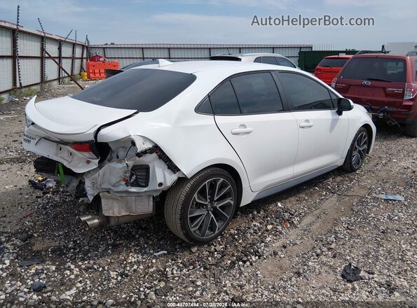 5YFS4MCE1NP125422 2022 TOYOTA COROLLA White უკანა მარჯვენა