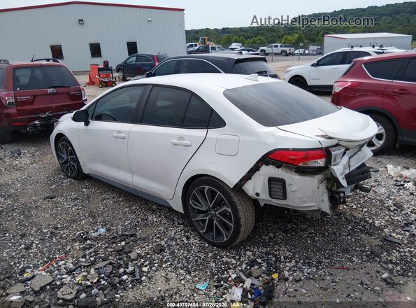 5YFS4MCE1NP125422 2022 TOYOTA COROLLA White უკანა მარცხენა