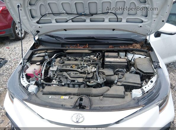 5YFS4MCE1NP125422 2022 TOYOTA COROLLA White უკანა ხედი