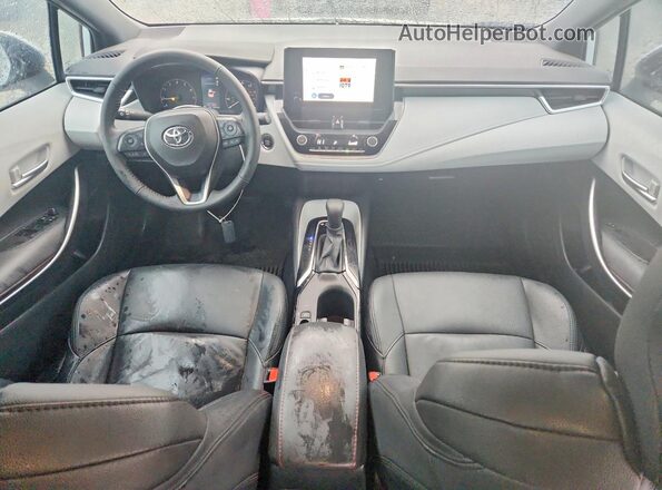 5YFS4MCE1PP161677 2023 TOYOTA COROLLA Белый Вид панели приборов