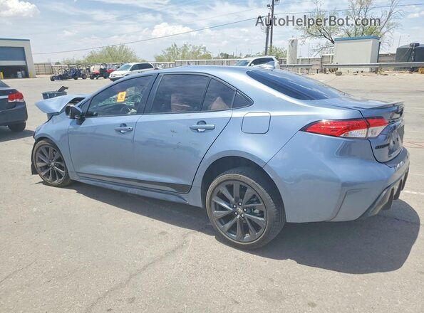 5YFS4MCE1PP168290 2023 TOYOTA COROLLA Blue Trasero izquierdo