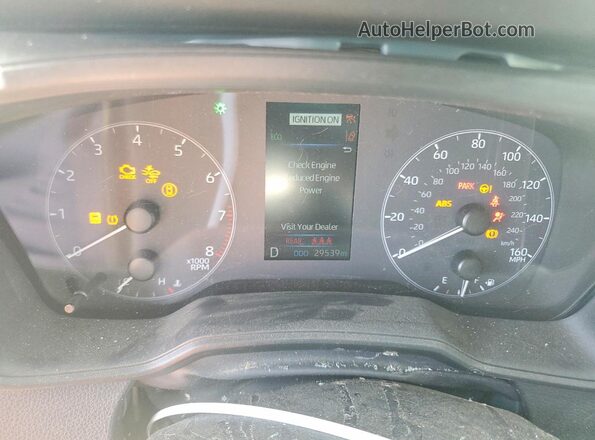 5YFS4MCE1PP168290 2023 TOYOTA COROLLA Blue Vista del cuadro de instrumentos