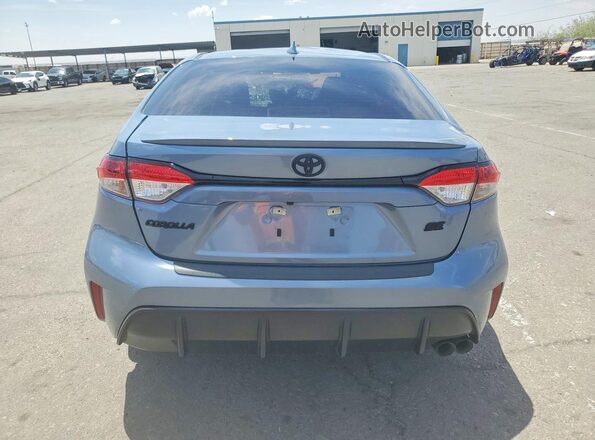 5YFS4MCE1PP168290 2023 TOYOTA COROLLA Blue Vista trasera