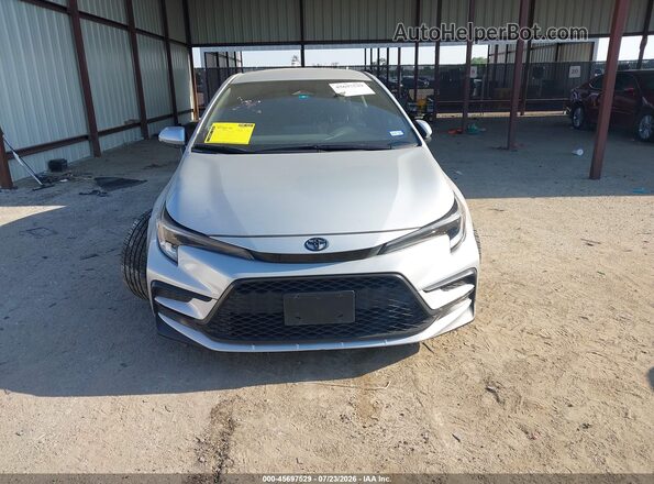 5YFS4MCE1RP184329 2024 TOYOTA COROLLA Silver ხელსაწყოთა პანელის ხედი