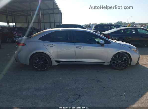 5YFS4MCE1RP184329 2024 TOYOTA COROLLA Silver უკანა სალონის ხედი