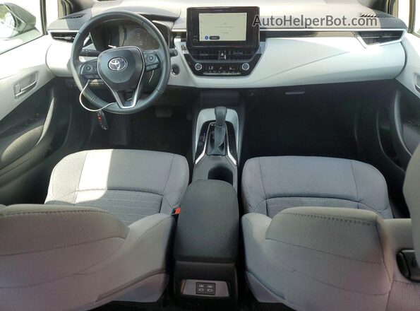 5YFS4MCE1TP252989 2026 TOYOTA COROLLA Угольный Вид панели приборов