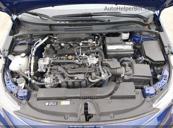 5YFS4MCE2MP065259 2021 TOYOTA COROLLA Blue Rear view
