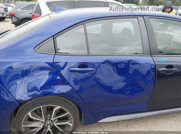 5YFS4MCE2MP065259 2021 TOYOTA COROLLA Blue Front view