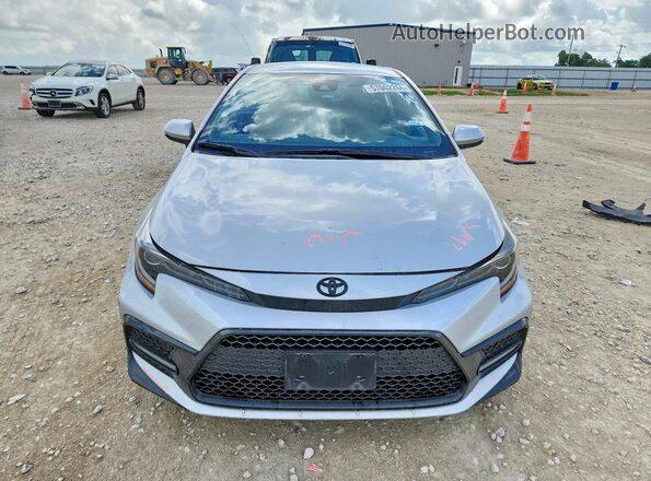 5YFS4MCE2NP121945 2022 TOYOTA COROLLA Серебряный Вид спереди
