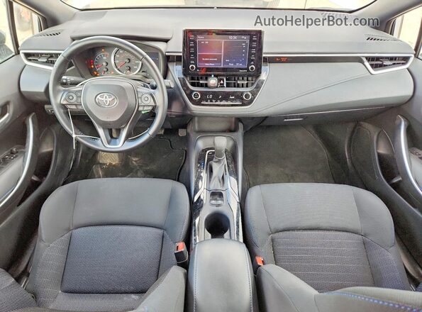 5YFS4MCE2NP121945 2022 TOYOTA COROLLA Серебряный Вид панели приборов
