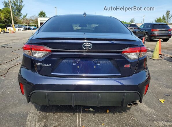 5YFS4MCE2PP161221 2023 TOYOTA COROLLA Blue Հետևի տեսք
