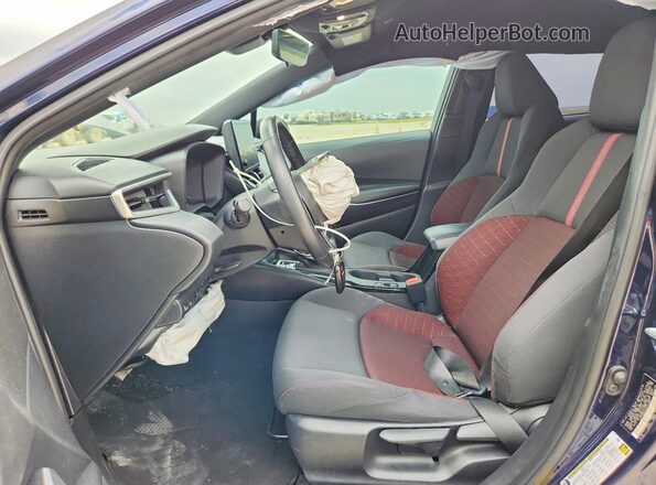 5YFS4MCE2RP179303 2024 TOYOTA COROLLA Blue Front interior view
