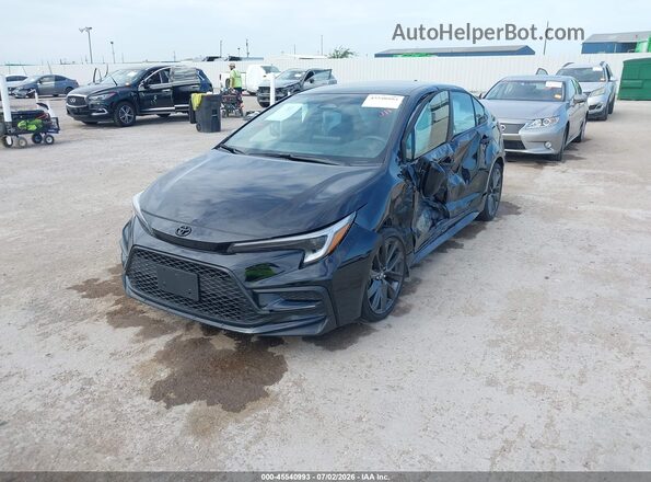 5YFS4MCE2SP250666 2025 TOYOTA COROLLA Черный Передняя левая четверть