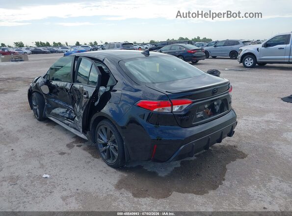 5YFS4MCE2SP250666 2025 TOYOTA COROLLA Черный Задняя левая четверть