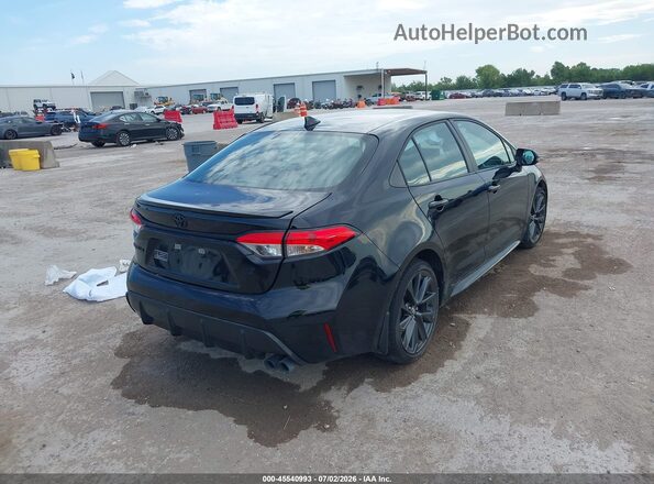 5YFS4MCE2SP250666 2025 TOYOTA COROLLA Черный Задняя правая четверть