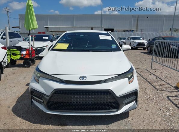 5YFS4MCE3MP084516 2021 TOYOTA COROLLA White Rear interior view