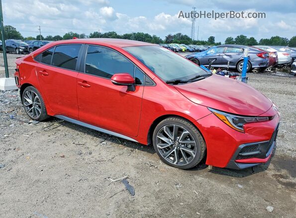 5YFS4MCE3MP090400 2021 TOYOTA COROLLA Red Передня права чверть