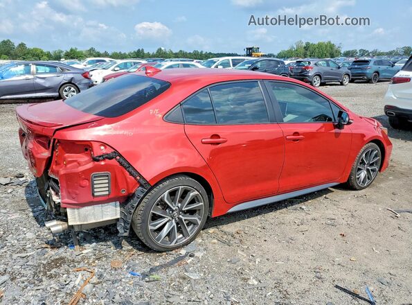 5YFS4MCE3MP090400 2021 TOYOTA COROLLA Red Задня права чверть