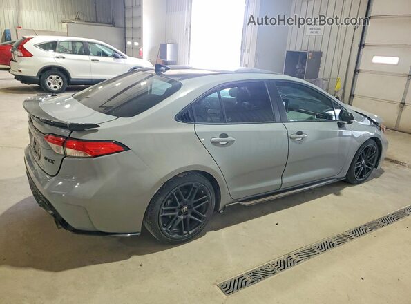 5YFS4MCE3MP091238 2021 TOYOTA COROLLA Gray უკანა მარჯვენა