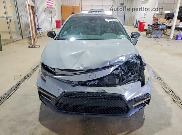 5YFS4MCE3MP091238 2021 TOYOTA COROLLA Gray წინა ხედი