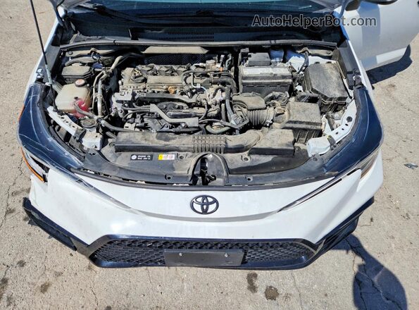 5YFS4MCE3NP113496 2022 TOYOTA COROLLA White Սալոնի հետևի տեսք