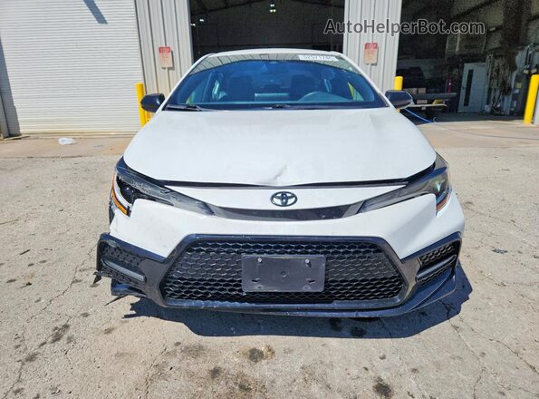 5YFS4MCE3NP113496 2022 TOYOTA COROLLA White Դիմացի տեսք
