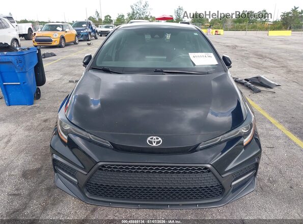 5YFS4MCE3NP130475 2022 TOYOTA COROLLA Black Вид задньої частини салону